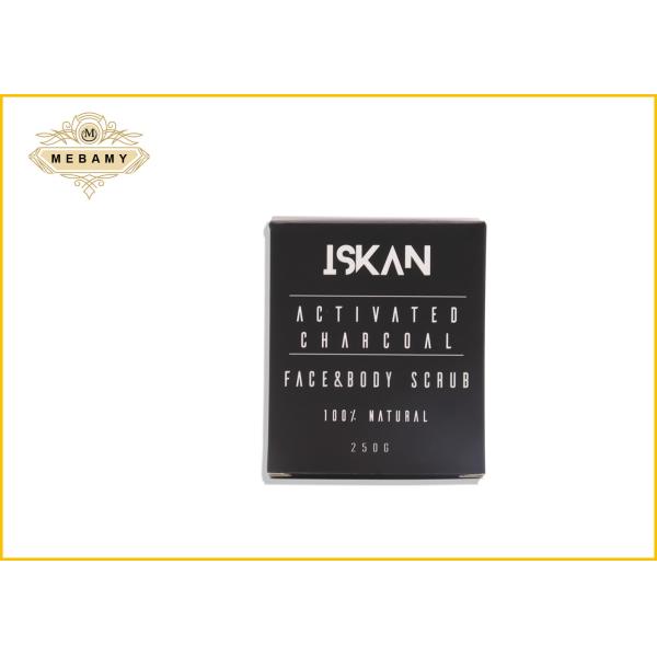 FDA Activated Charcoal Scrub Infused With Collagen / Stem Cell Skin Care Exfoliating Blackheads Acne