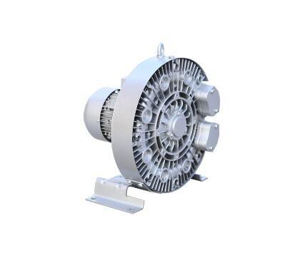 High Pressure Side Channel Blower , 0.5kw Aluminum Alloy Air Ring Blower