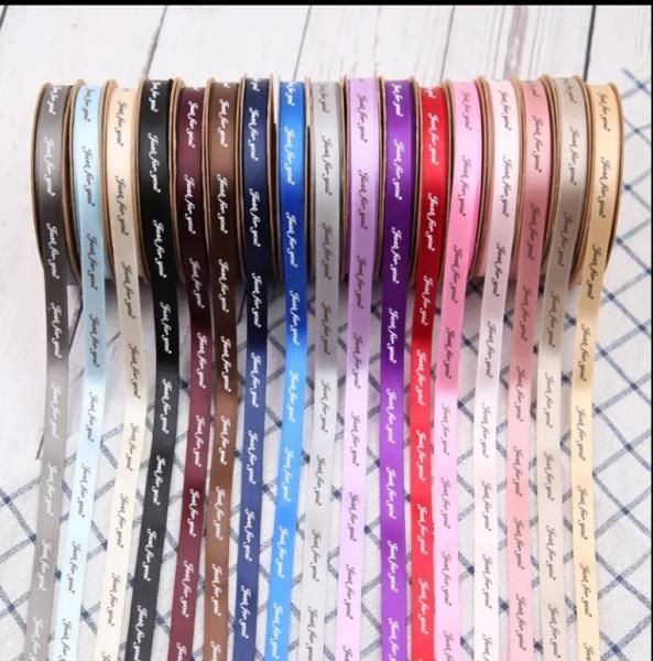 Just For You Ribbon Florist Gift Box Decoration Ribbon Bow Satin Ribbons For Gift Wrap