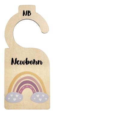 Baby Closet Dividers Double Sided Baby Nursery Size Dividers Arrange Clothes by Type or Age