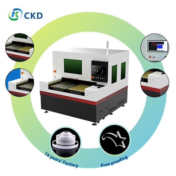 Machine à découper le verre au laser pour l'industrie automobile / électronique / construction