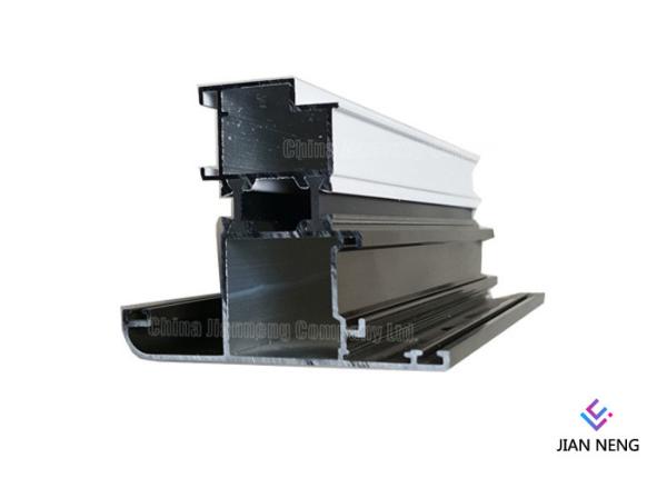 T5 T6 Construction Aluminum Door Profile Corrosion Resistance High Surface Brightness