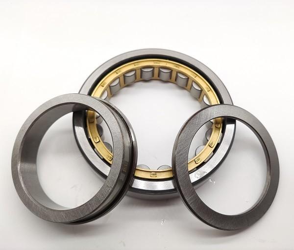 NUP212M Ceramic Cylindrical Bearing Rollers With Copper Cage