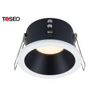 Holofotes de teto de banheiro à prova d'água IP65 preto branco AC 220 V 240 V RoHS