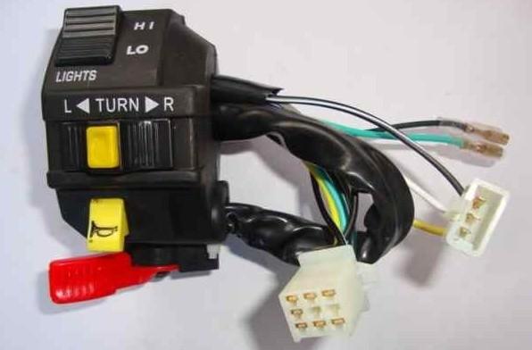 Suzuki RG110 Motorcycle Handle Bar Switch , Motorcycle Handlebar Accessory Switch 7/8 inch