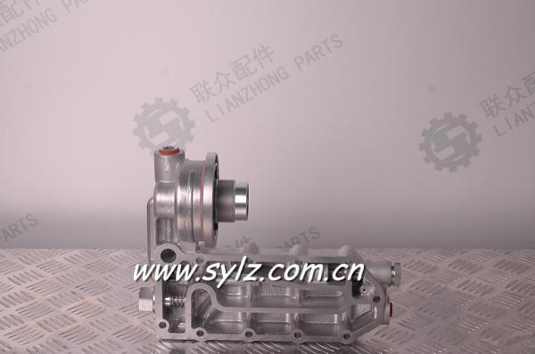 Hot sale Chinese Genuine 6CT8.3 Cummins Diesel motor part Oil Filter Seat 4936396, Dongfeng Truck part Lube Oil Filter H