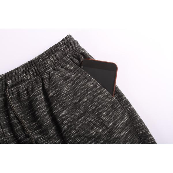 3 Colors 60% Cotton 40% Polyester Casual Knit Board Shorts For Men