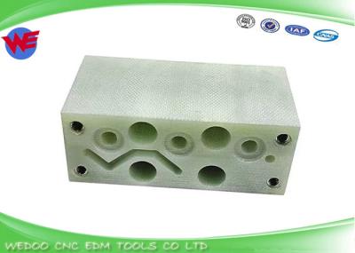 A290-8116-Y546  Isolator block Plate 27L*70W*35T  F319 Fanuc EDM Parts Green