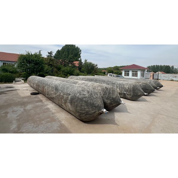 Anti Explosion Barge Launching Airbags 5m - 30m Marine Rubber Airbags For Haul Out