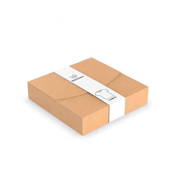 Customized Clothing Packing Boxes  T shirt Kraft Apparel Boxes