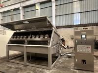 Machine de teinture de fils à faible ration d'alcool à pulvérisation économe en énergie