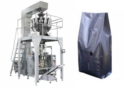 Máquinas de empacotamento de alta velocidade do malote do alimento, máquina vertical do selo da suficiência do formulário do café