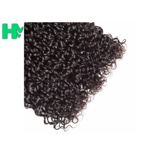Original Peruvian Human Hair Extension , Natural Wave Virgin Human Hair Weft No Smell