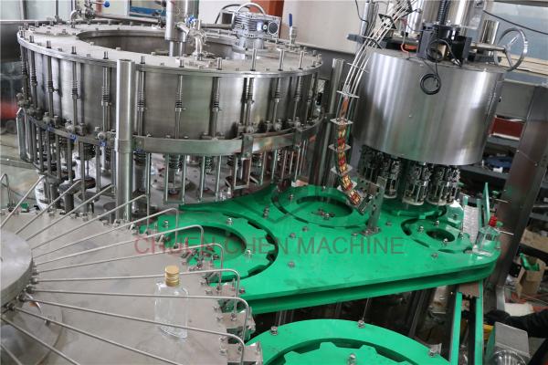 Glass Bottle Fruit Juice Bottle Filling Machine Vacuum Type 750ML