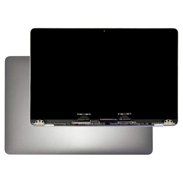 Ensemble écran LCD de remplacement pour MacBook Pro 13 A2251 2020, EMC 3348 Gris sidéral – Ensemble complet avec écran Retina
