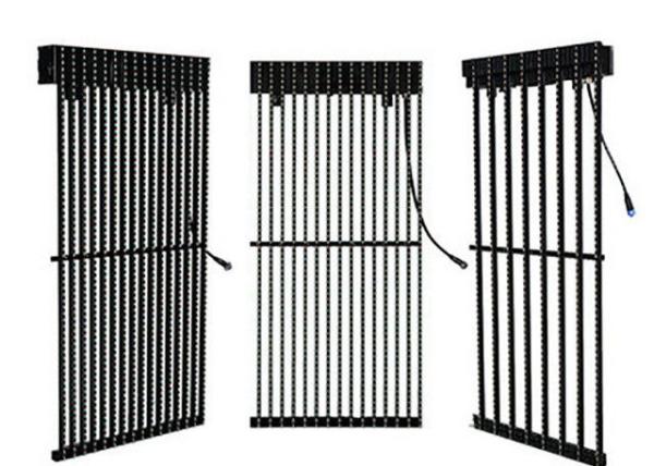 RGB 3 em 1 LED Curtain Display 5MM Pitch de pixels SMD5050 Full Color Economia de energia
