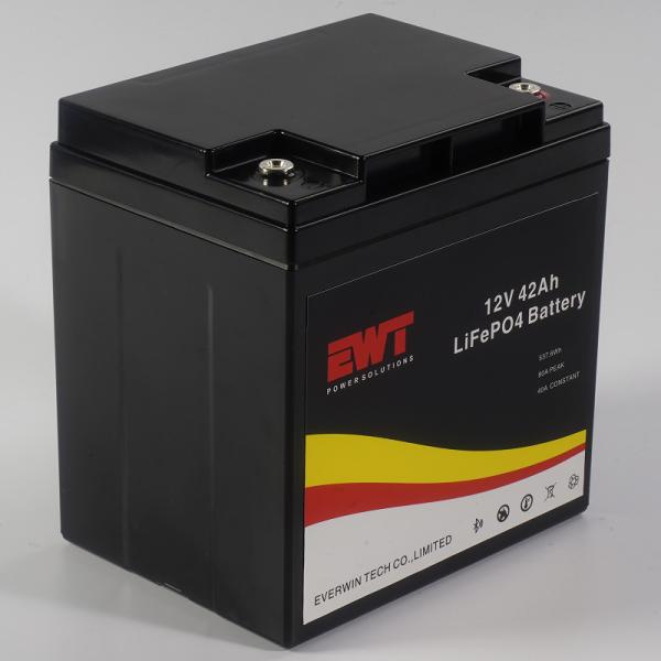 EWT Lifepo4 12V 42AH Bateria para armazenamento de energia doméstica