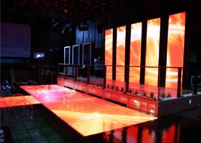 Cor completa da tela do diodo emissor de luz do intercâmbio SMD2121 P3.91 Dance Floor da fase