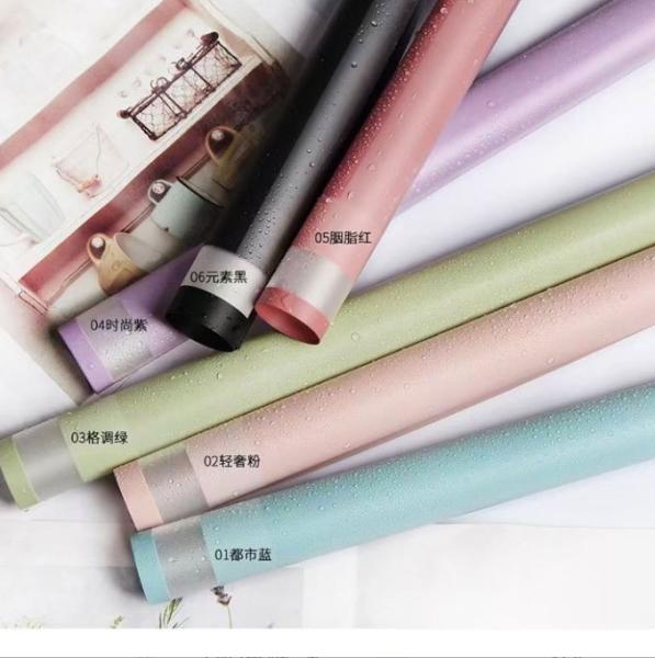 New Era Light and Elegant Paper Valentine's Day waterproof flower wrapping paper, bouquet frame paper, diy flower art wrapping materials