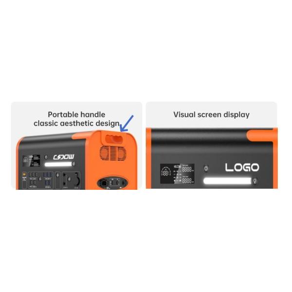2200W Constant Power Can Drive 4000W Outdoor Camping Portable Battery Power Station