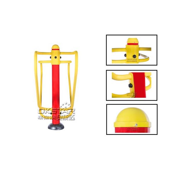 Outdoor sports equipment double parallel bars in the playground