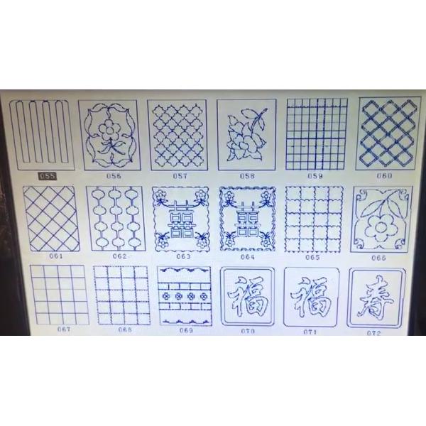 Industrial Rolling Bed Sewing Machine Textile Curtain Quilting Machine