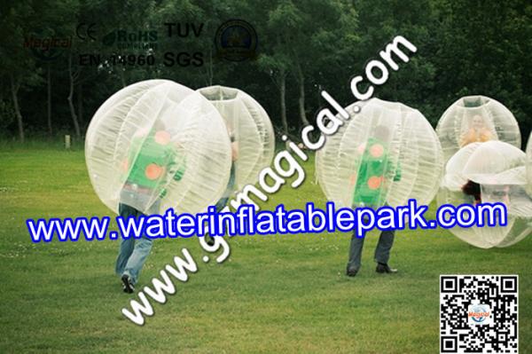 CE / UL Popular Body Grass Inflatable Bumper Ball For Kids