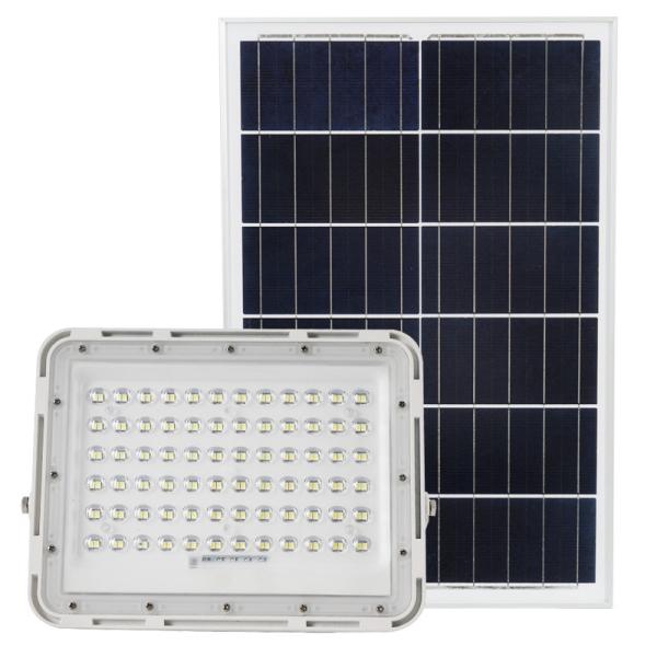 White 300W Waterproof Solar Lights Outdoor