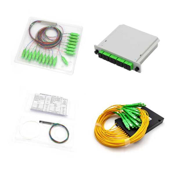 Коробка Splitter оптического волокна соединителя PVC G657A1 2.0mm SC/APC коробки ABS