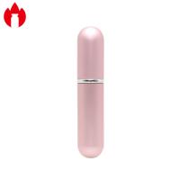 Le cou rose 5ml de vis parfument Vial Borosilicate de verre