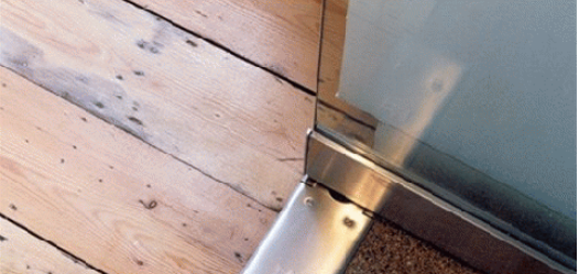 Bank / Airport / Shop Auto Floor Spring Door Weight 9KG Door width 1500mm