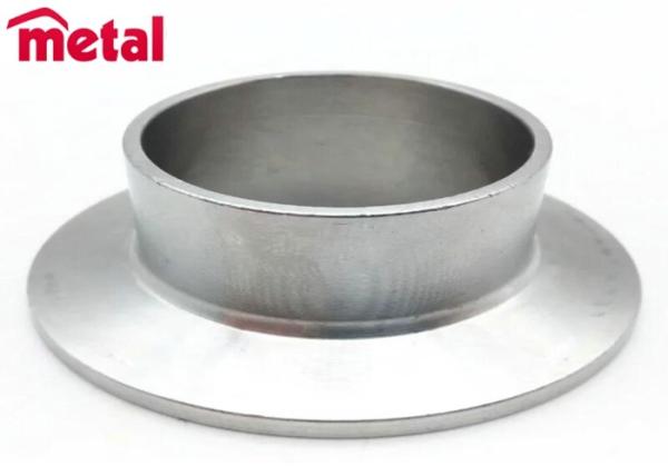 1-1/2 Sch10s Sanitary Butt Weld Fittings Stainless Steel 304 Short Stub For Lap Joint Flange
