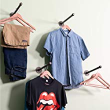 Регулируемая металлическая стойка для одежды для одежды DN15 DN20 DN25