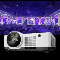 7500 ANSI Lumens 300 pouces WUXGA Projecteur de grande surface 3LCD Laser Projecteur à courte portée pour la projection immersive