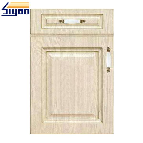 Wood Grain MDF Replacement Kitchen Unit Doors And Drawer Fronts For Home Kitchen