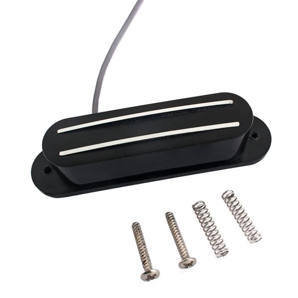 8.7K постоянное сопротивление мандолина Humbucker предварительно проводный двойной катушки черный крышка
