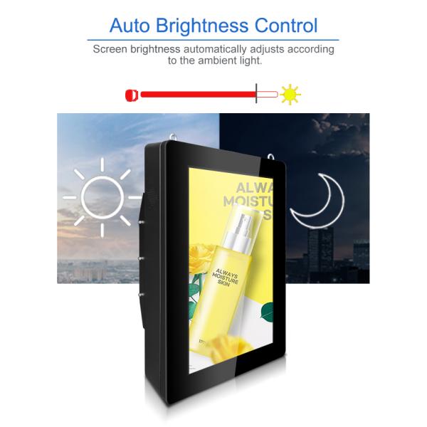 Signage CMS IP55 на открытом воздухе LCD цифров для рекламировать вертикаль/горизонтальный индикатор