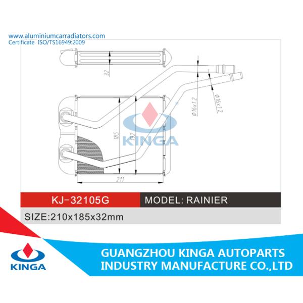 Rainier Thickness 32mm Heat Exchanger Radiator Hydronic Radiator