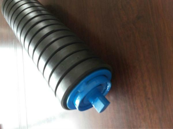 Heat Vulcanization Rubber Conveyor Belt Rollers Impact For Gold Mine