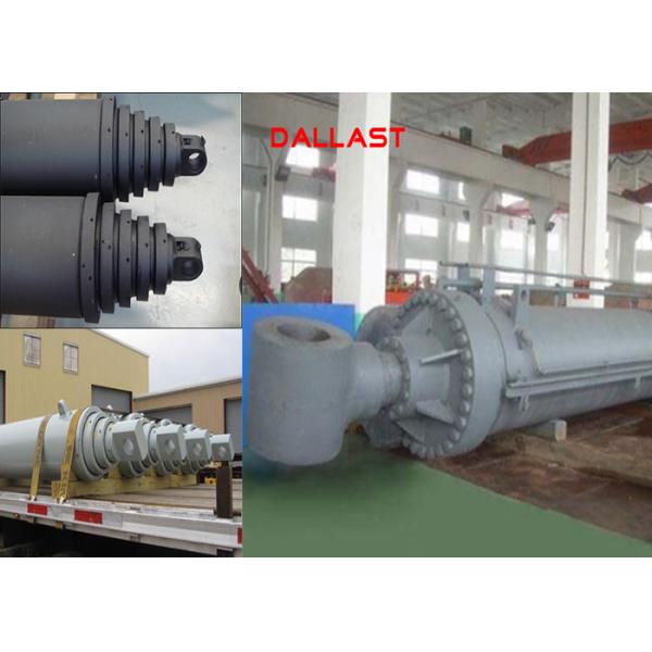 Double Acting Industrial Hydraulic Cylinder for Construction Vehicles​