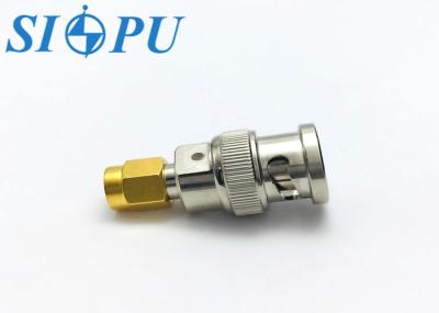 BNC Male to SMA Male RF Coaxial Adapter – PTFE Insulating Medium