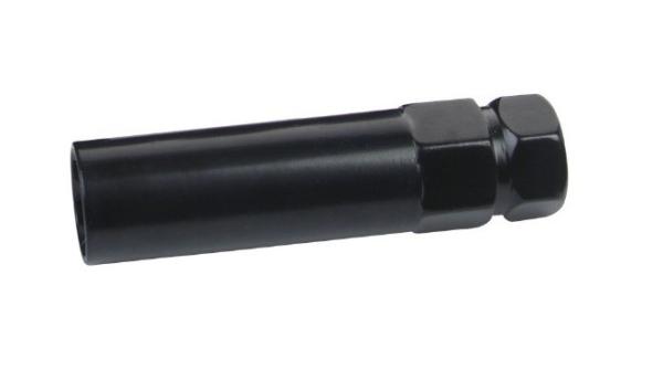 7 Spline Locking Lug Nuts Black , Carbon Steel Dodge Ram 2500 / 3500 Lug Nuts