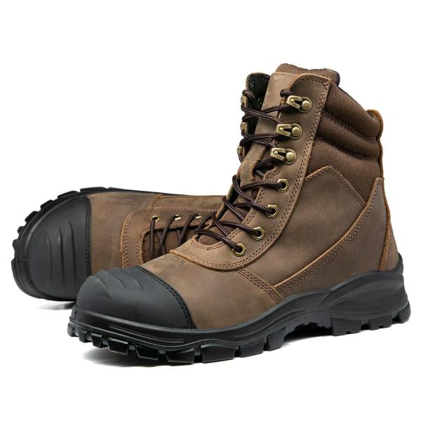 Botas de estilo alto y resistentes a la presión de agua Botas de construcción para exteriores