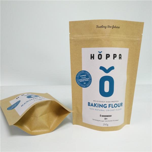 Естественный Браун подгонял мешок бумажных мешков для высушенного чаем пакета специй гаек еды