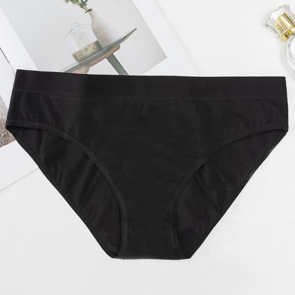 Sustainable Period Panties For Teenagers Cotton Breathable High Absorbent 4 Layers
