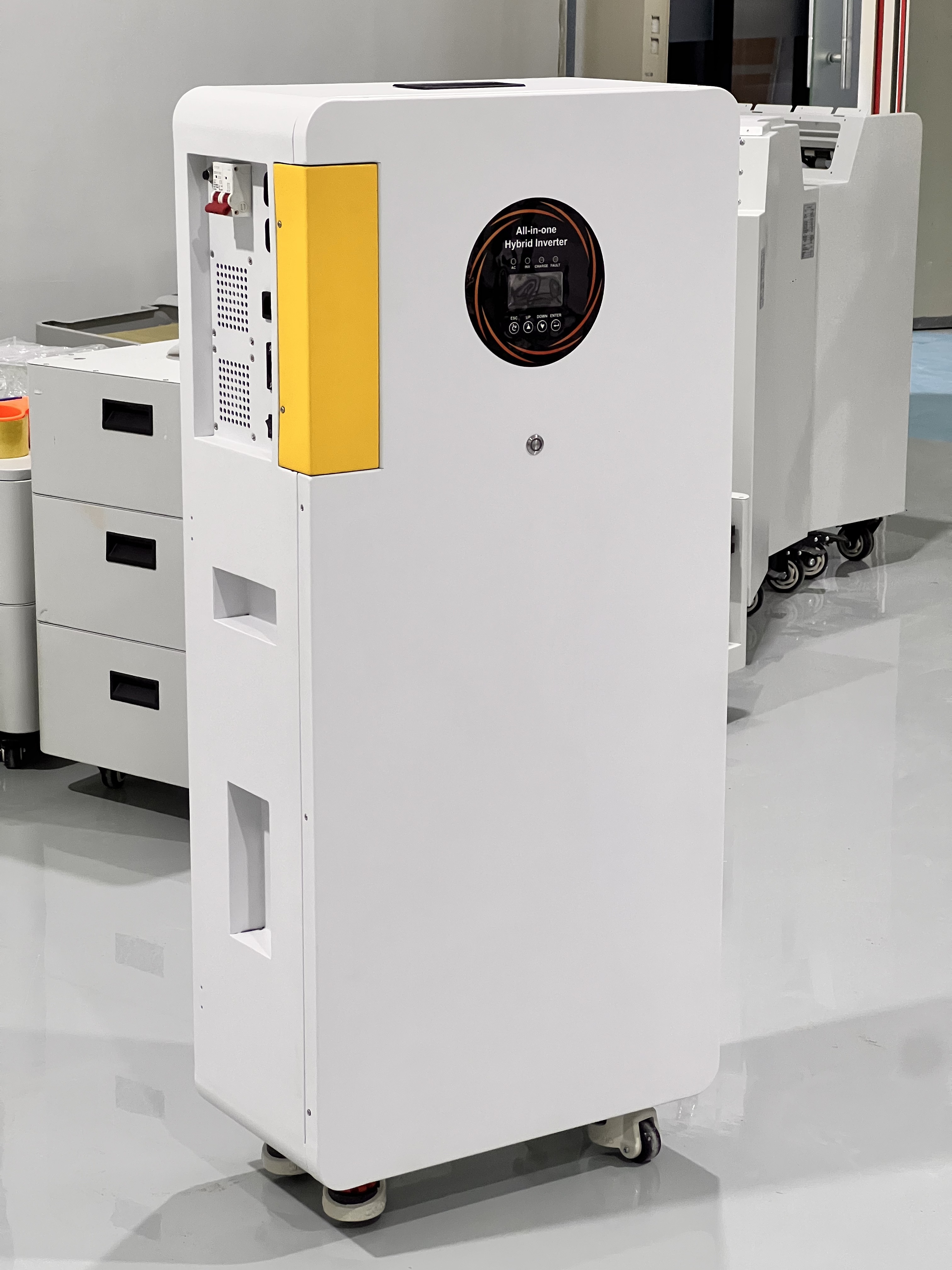 48V 6KW Hybrid Inverter +16 KWH Battery Pack Home Energy Storage System Built In