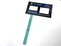 Customizable Embossing Keypad Membrane Switch 3M Adhesive