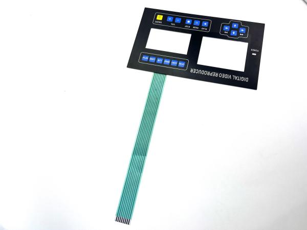 Customizable Embossing Keypad Membrane Switch 3M Adhesive