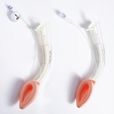 Soft Comfortable Laryngeal Mask Airway LMA Medical InstrumentDual Lumen Laryngeal Mask Airway