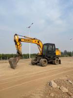 Excavadora Hyundai usada 150w-7 Máquina de segunda mão de escavação para mercadorias instantâneas